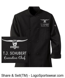 Chef's Coat for T.J. Schubert Design Zoom